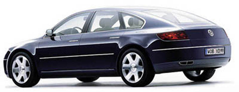 Illustration for article titled The Volkswagen Phaeton Concept Was Basically The Panamera